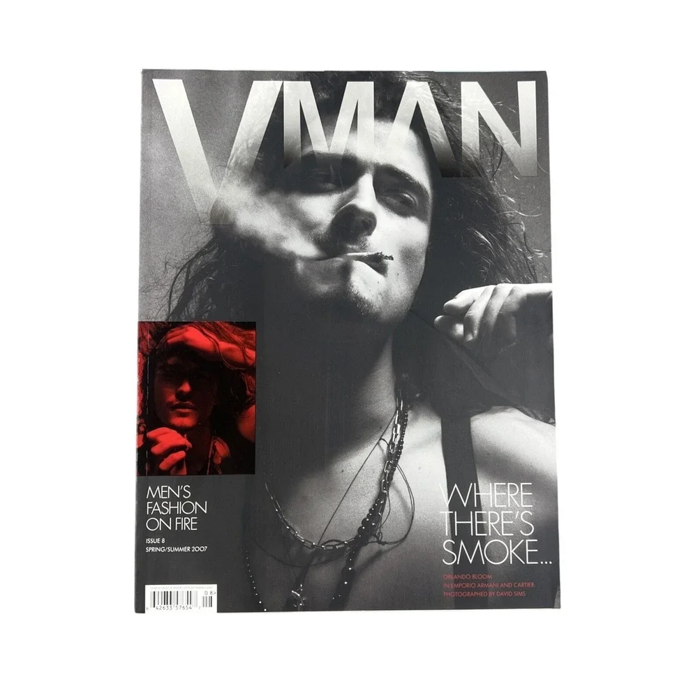 VMAN Magazine Orlando Bloom Issue 8 Luxury Mens Fashion Collector Celebrity 2007